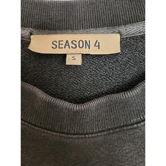 adidas gazelle silver green womens Yeezy Season 5 Calabasas Sweatshirt – Justin Reed main image 1
